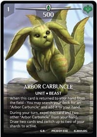 Arbor Carbuncle (Full Art) - Argent Saga Promos - Argent Saga TCG card