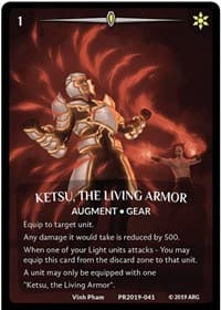 Ketsu, the Living Armor (Full Art) - Argent Saga Promos - Argent Saga TCG card