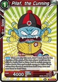 Pilaf, the Cunning - Malicious Machinations Pre-Release Cards - Dragon Ball Super: Masters card