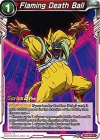 Flaming Death Ball - Malicious Machinations Pre-Release Cards - Dragon Ball Super: Masters card