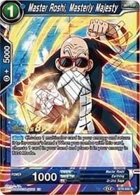 Master Roshi, Masterly Majesty - Malicious Machinations Pre-Release Cards - Dragon Ball Super: Masters card