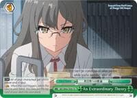 An Extraordinary Theory - Rascal Does Not Dream of Bunny Girl Senpai - Weiss Schwarz card