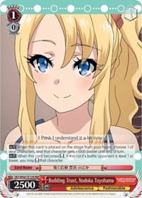 Building Trust, Nodoka Toyohama (RRR) - Rascal Does Not Dream of Bunny Girl Senpai - Weiss Schwarz card
