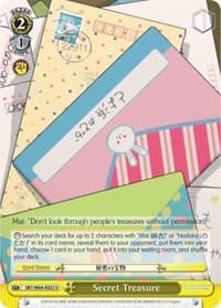 Secret Treasure - Rascal Does Not Dream of Bunny Girl Senpai - Weiss Schwarz card