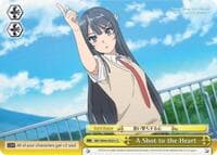 A Shot to the Heart - Rascal Does Not Dream of Bunny Girl Senpai - Weiss Schwarz card