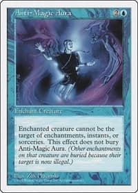 Anti-Magic Aura - Fifth Edition - Magic: The Gathering card