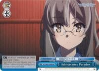 Adolescence Paradox (RRR) - Rascal Does Not Dream of Bunny Girl Senpai - Weiss Schwarz card