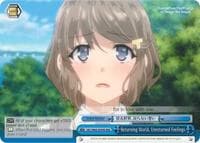 Returning World, Unreturned Feelings (RRR) - Rascal Does Not Dream of Bunny Girl Senpai - Weiss Schwarz card