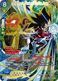 SS4 Vegeta, Peak of Primitive Power - Malicious Machinations - Dragon Ball Super: Masters card