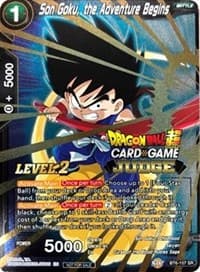 Son Goku, the Adventure Begins (Level 2) - Judge Promotion Cards - Dragon Ball Super: Masters card