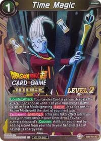 Time Magic (Level 2) - Judge Promotion Cards - Dragon Ball Super: Masters card