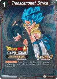 Transcendent Strike (Level 2) - Judge Promotion Cards - Dragon Ball Super: Masters card