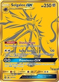 Solgaleo GX - SM104a - SM Promos - Pokemon card