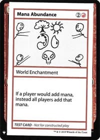 Mana Abundance - Mystery Booster: Convention Edition Exclusives - Magic: The Gathering card