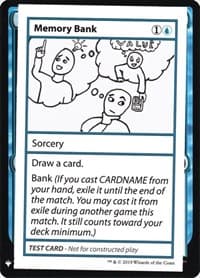 Memory Bank - Mystery Booster: Convention Edition Exclusives - Magic: The Gathering card
