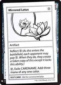 Mirrored Lotus - Mystery Booster: Convention Edition Exclusives - Magic: The Gathering card