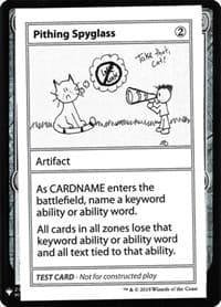 Pithing Spyglass - Mystery Booster: Convention Edition Exclusives - Magic: The Gathering card