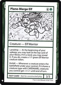 Plane-Merge Elf - Mystery Booster: Convention Edition Exclusives - Magic: The Gathering card