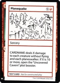 Planequake - Mystery Booster: Convention Edition Exclusives - Magic: The Gathering card