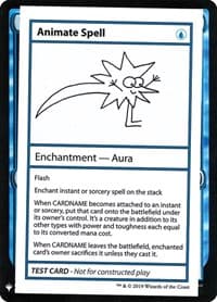 Animate Spell - Mystery Booster: Convention Edition Exclusives - Magic: The Gathering card