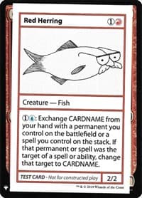 Red Herring - Mystery Booster: Convention Edition Exclusives - Magic: The Gathering card