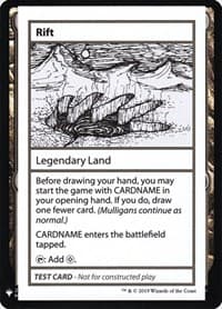 Rift - Mystery Booster: Convention Edition Exclusives - Magic: The Gathering card