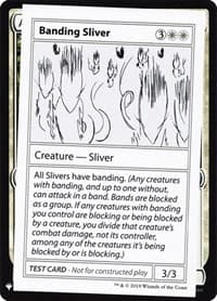 Banding Sliver - Mystery Booster: Convention Edition Exclusives - Magic: The Gathering card