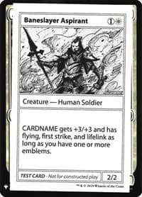 Baneslayer Aspirant - Mystery Booster: Convention Edition Exclusives - Magic: The Gathering card