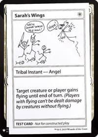 Sarah's Wings - Mystery Booster: Convention Edition Exclusives - Magic: The Gathering card
