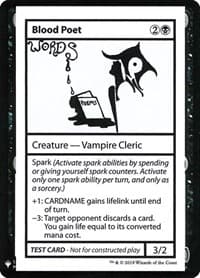 Blood Poet - Mystery Booster: Convention Edition Exclusives - Magic: The Gathering card