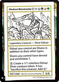 Slivdrazi Monstrosity - Mystery Booster: Convention Edition Exclusives - Magic: The Gathering card