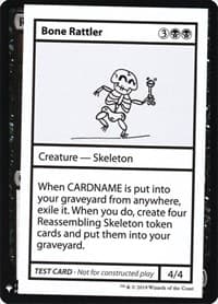Bone Rattler - Mystery Booster: Convention Edition Exclusives - Magic: The Gathering card