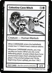 Celestine Cave Witch - Mystery Booster: Convention Edition Exclusives - Magic: The Gathering card