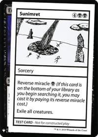 Sunimret - Mystery Booster: Convention Edition Exclusives - Magic: The Gathering card