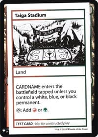 Taiga Stadium - Mystery Booster: Convention Edition Exclusives - Magic: The Gathering card