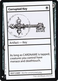 Corrupted Key - Mystery Booster: Convention Edition Exclusives - Magic: The Gathering card