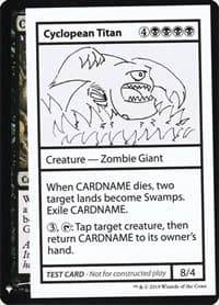 Cyclopean Titan - Mystery Booster: Convention Edition Exclusives - Magic: The Gathering card