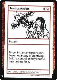 Transcantation - Mystery Booster: Convention Edition Exclusives - Magic: The Gathering card