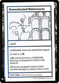 Domesticated Watercourse - Mystery Booster: Convention Edition Exclusives - Magic: The Gathering card