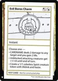 Evil Boros Charm - Mystery Booster: Convention Edition Exclusives - Magic: The Gathering card