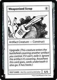 Weaponized Scrap - Mystery Booster: Convention Edition Exclusives - Magic: The Gathering card