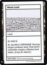 Waste Land - Mystery Booster: Convention Edition Exclusives - Magic: The Gathering card