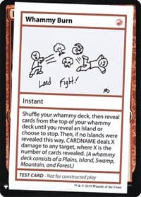 Whammy Burn - Mystery Booster: Convention Edition Exclusives - Magic: The Gathering card