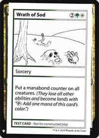 Wrath of Sod - Mystery Booster: Convention Edition Exclusives - Magic: The Gathering card
