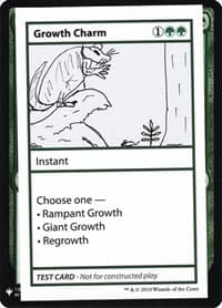 Growth Charm - Mystery Booster: Convention Edition Exclusives - Magic: The Gathering card