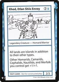 Khod, Etlan Shiis Envoy - Mystery Booster: Convention Edition Exclusives - Magic: The Gathering card