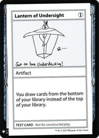 Lantern of Undersight - Mystery Booster: Convention Edition Exclusives - Magic: The Gathering card