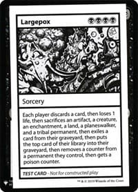 Largepox - Mystery Booster: Convention Edition Exclusives - Magic: The Gathering card