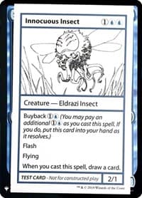 Innocuous Insect - Mystery Booster: Convention Edition Exclusives - Magic: The Gathering card