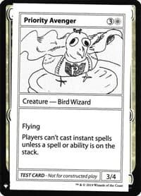 Priority Avenger - Mystery Booster: Convention Edition Exclusives - Magic: The Gathering card